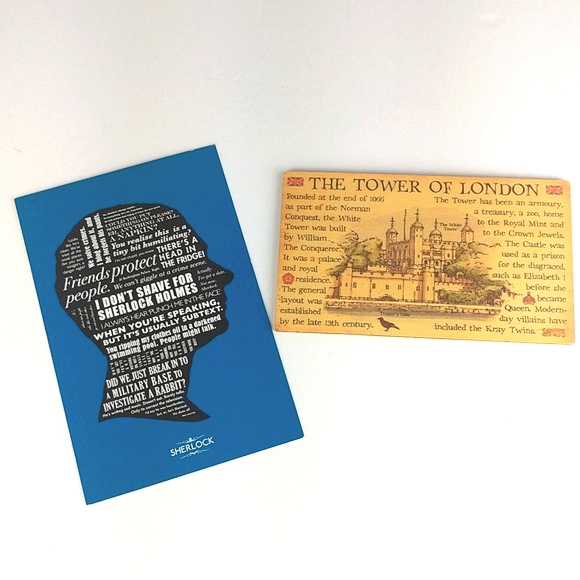 British Postcards Bundle of 2 Sherlock - Picture 1 of 12